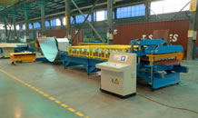 Máquina Formadora de Rolos de Telha